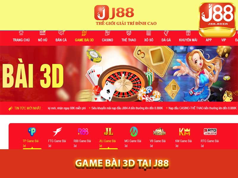 Game bài 3D J88