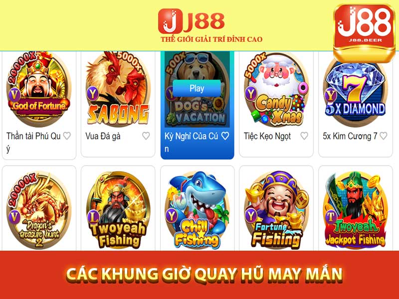 Giờ Quay Hũ May Mắn