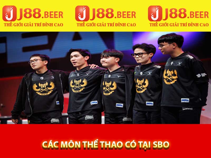 Các môn thể thao có tại SBO