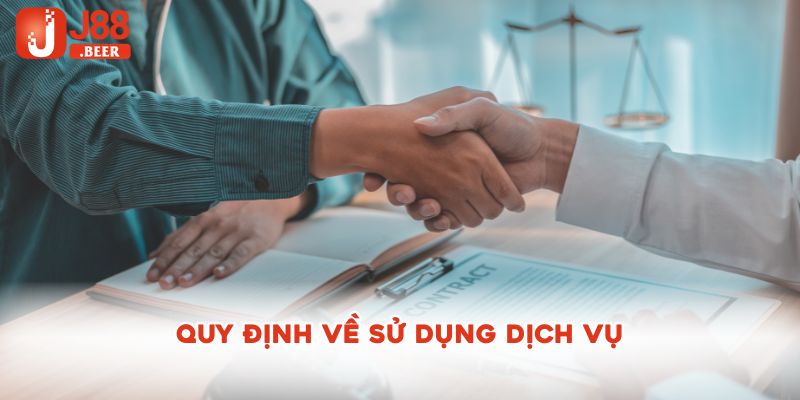 Quy định về sử dụng dịch vụ